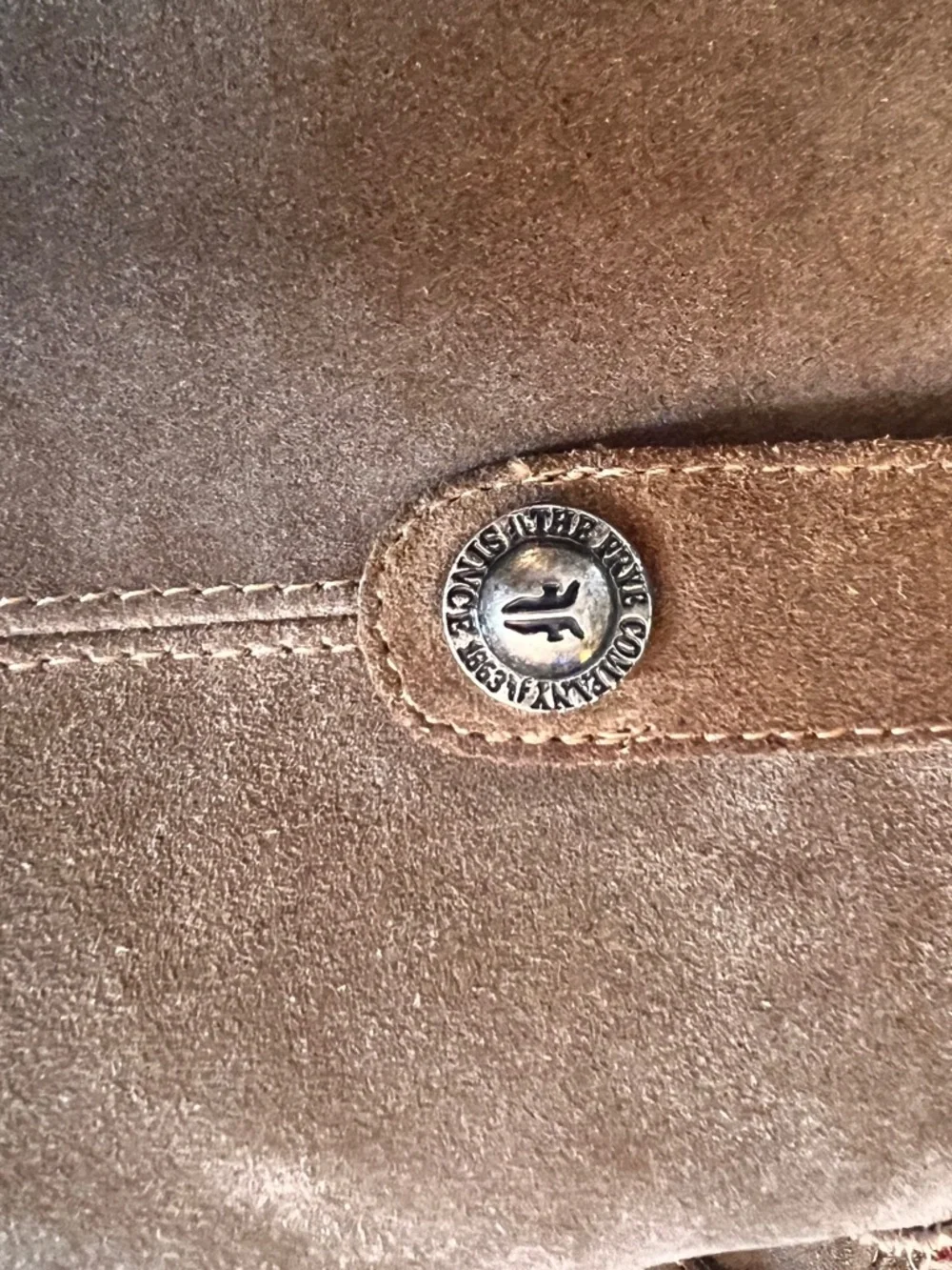 Frye Tall Suede Knee-High Boots in Taupe - Picture 4 of 5